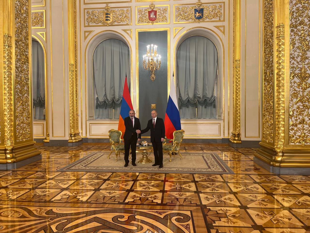 В Москве проходят переговоры Путин-Пашинян: Стороны обсудят также вопросы безопасности 