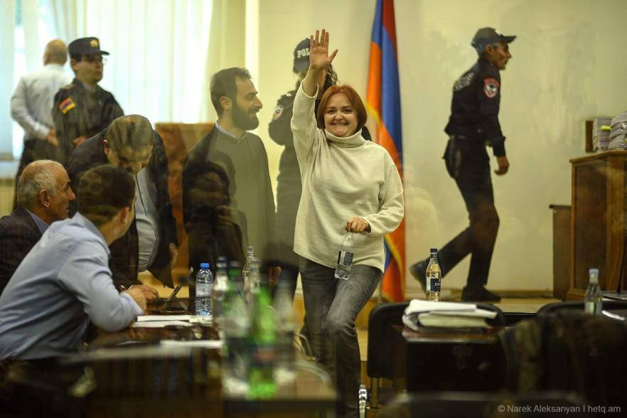 Мера пресечения Лидии Манташян изменена