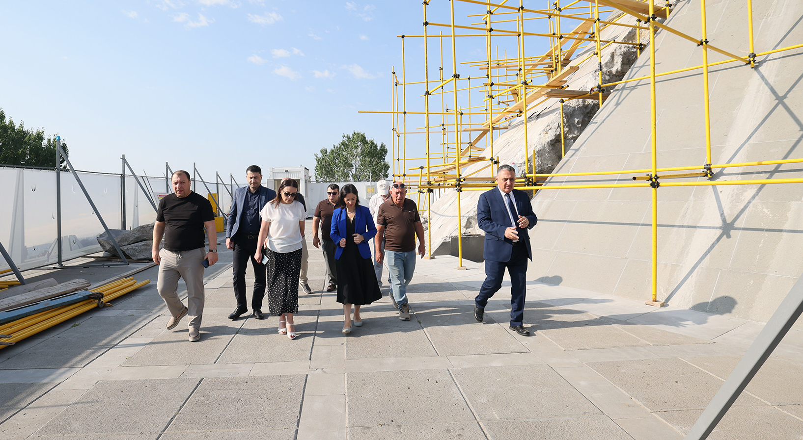 В мемориальном комплексе Геноцида армян начался второй этап ремонтных работ