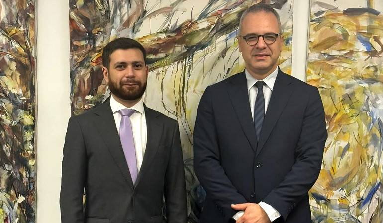 ԱԳ փոխնախարարը հանդիպել է Կիպրոսի հարցով հույն կիպրական կողմի բանակցողի հետ