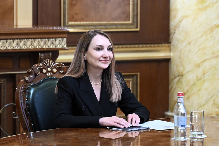 Лилит Макунц провела встречу с делегацией Евангелической церкви Германии