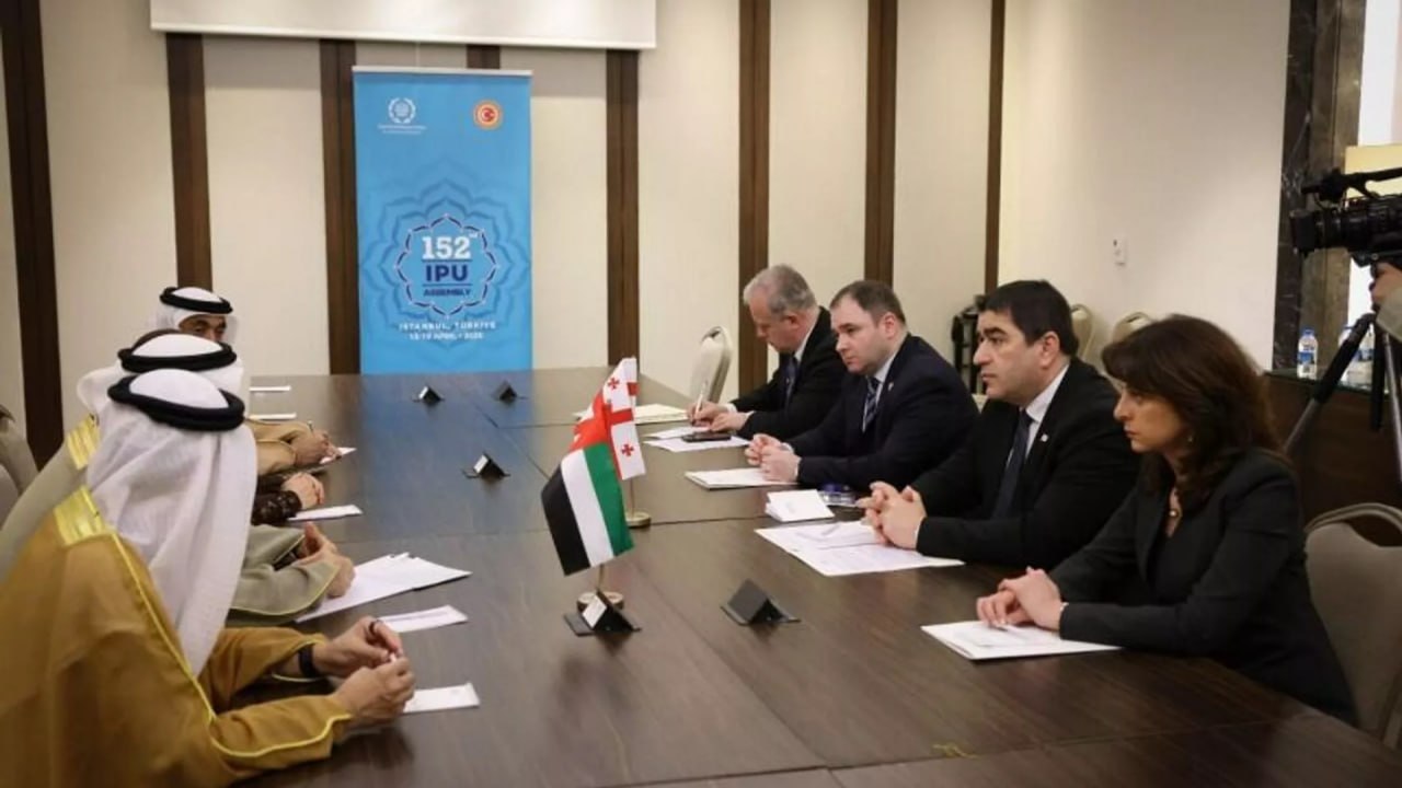 Спикеры парламентов Грузии и ОАЭ обсудили последствия кризиса вокруг Ирана