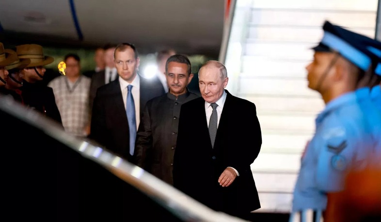 Պուտինը եռօրյա այցով ժամանել է Հնդկաստան