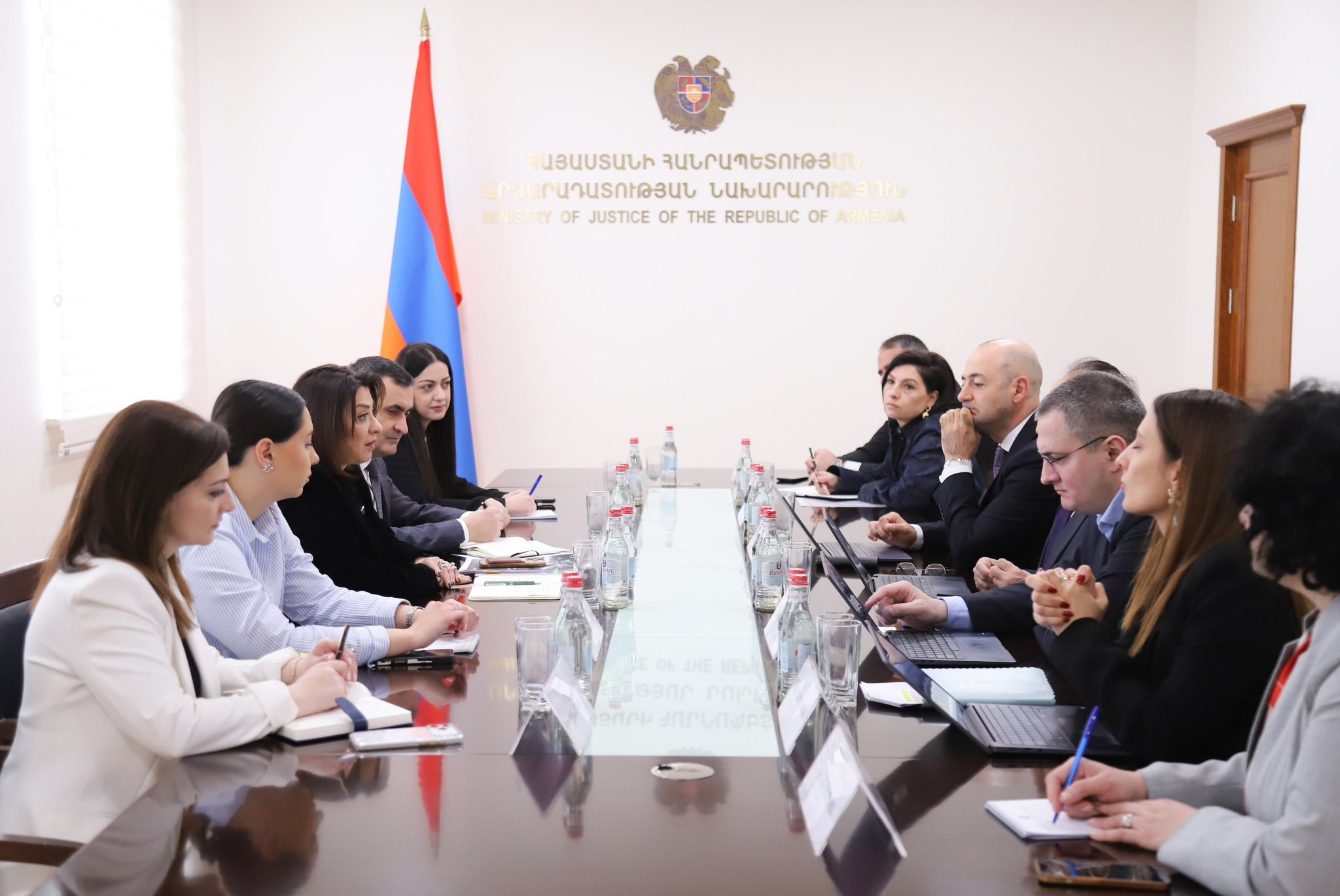 Համաշխարհային բանկի պատվիրակությունը հյուրընկալվել է Արդարադատության նախարարությունում