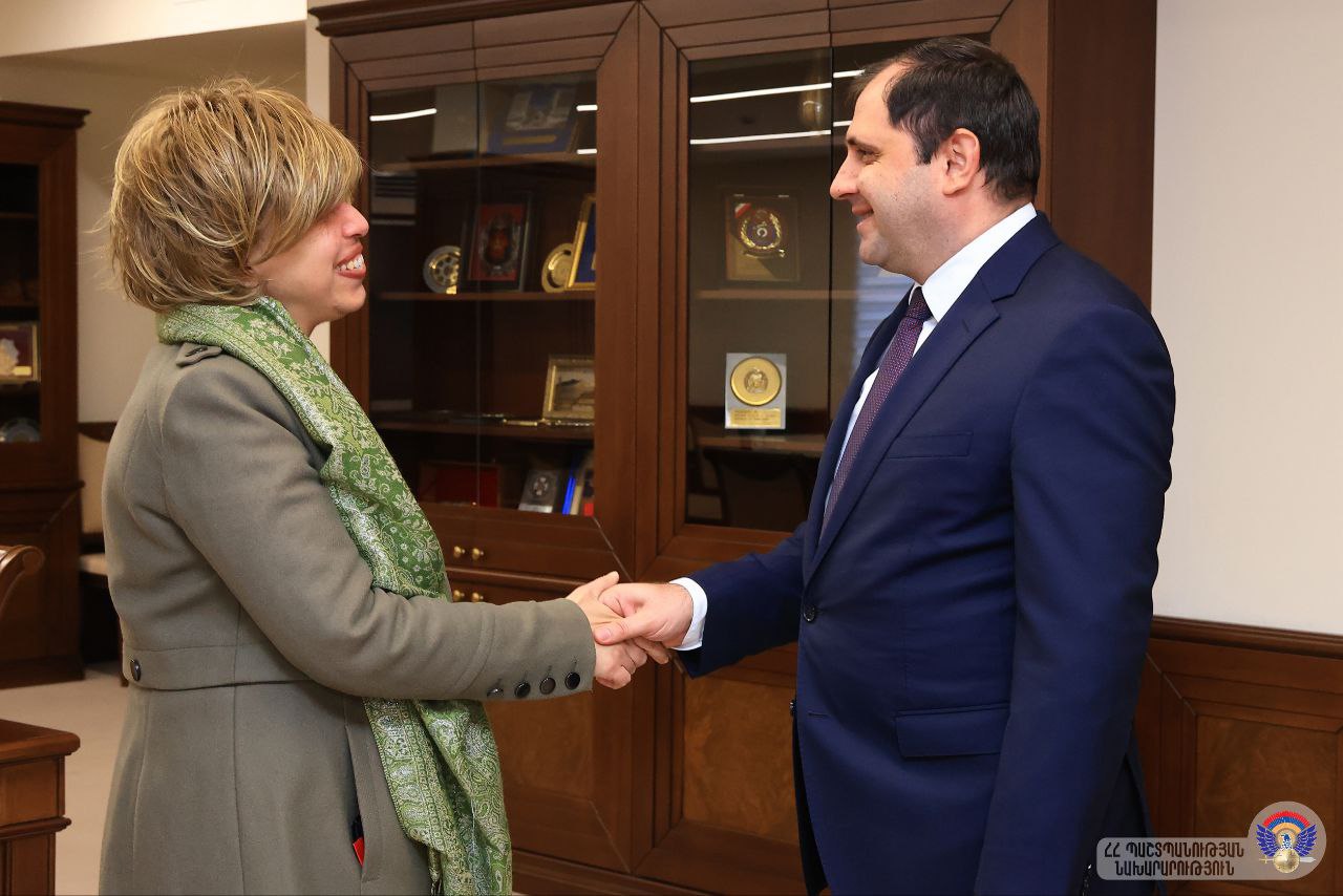 Սուրեն Պապիկյանն ընդունեց Հայաստանում Եգիպտոսի դեսպանին