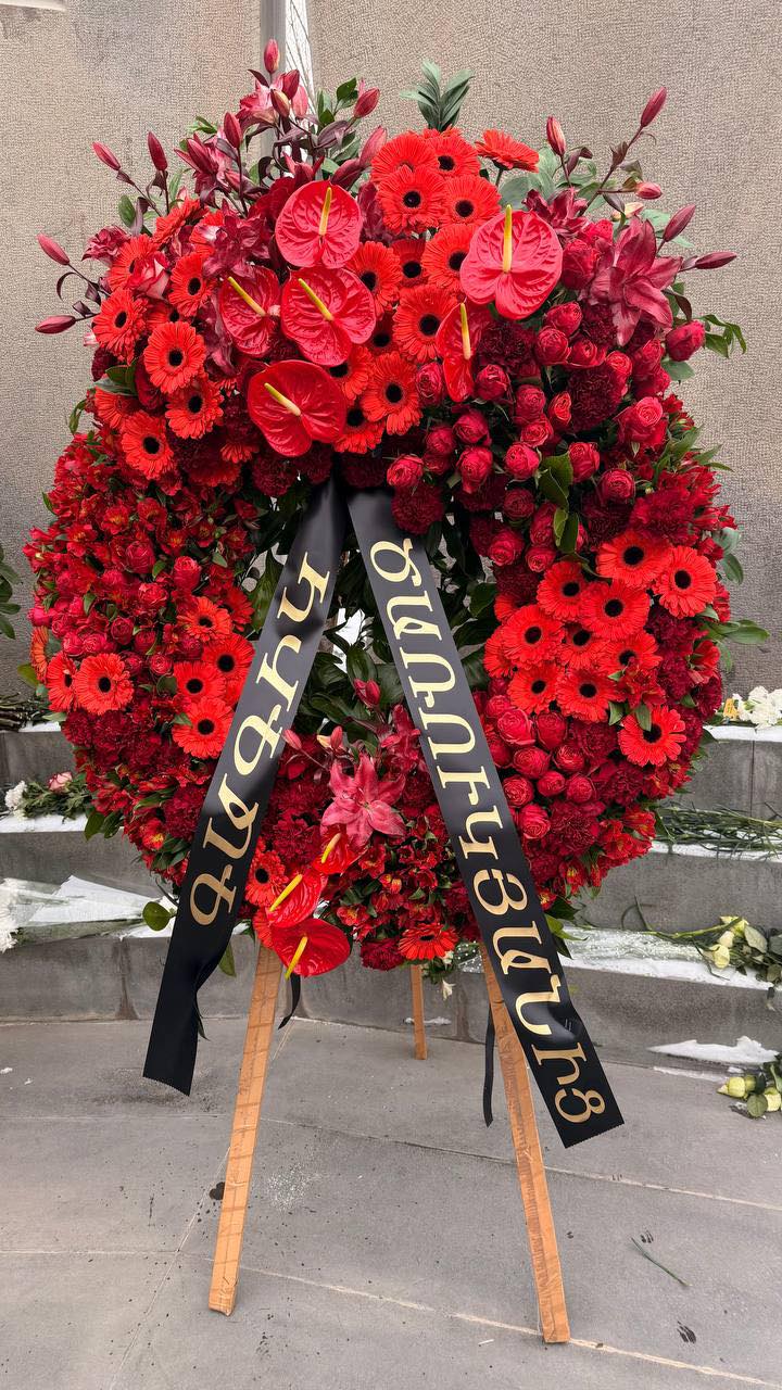 От имени Гагика Царукяна в Военном пантеоне 