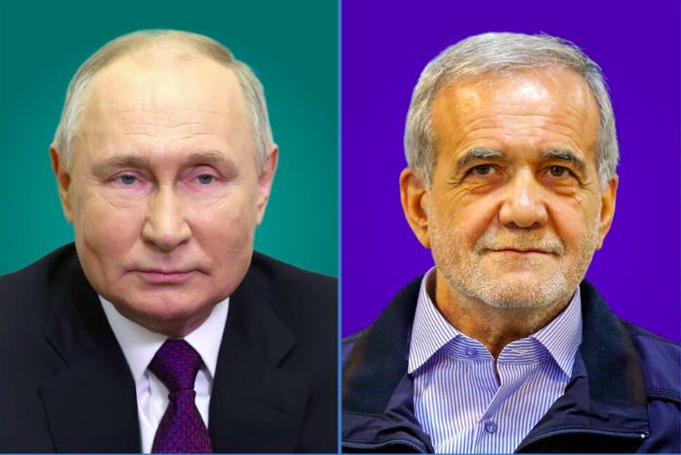 Путин и Пезешкиан обсудили переговоры с США и и развитие событий в регионе Южного Кавказа