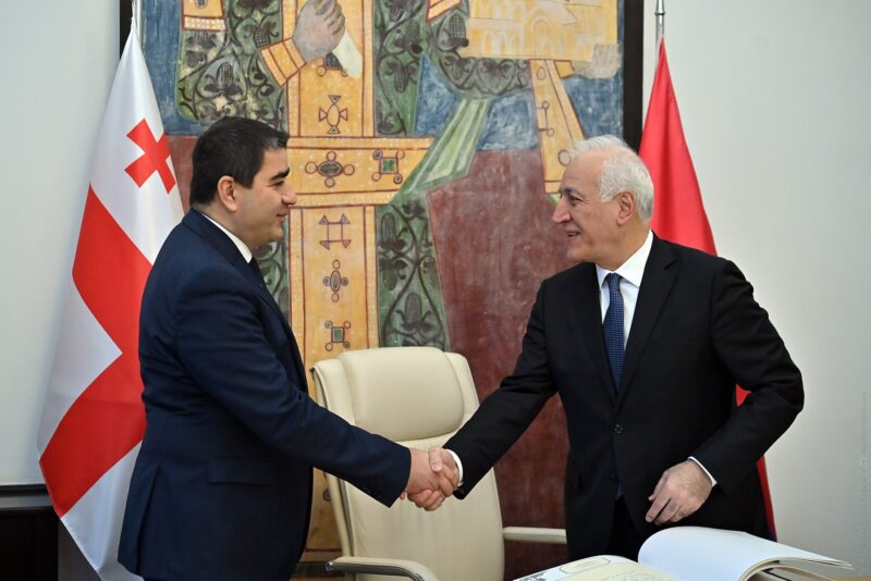 Խաչատուրյանը և Պապուաշվիլին քննարկել են էներգետիկ համագործակցության խորացման հարցերը